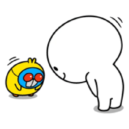 Plump Little Chick 2 - Sticker 28