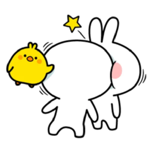 Plump Little Chick 2 - Sticker 19