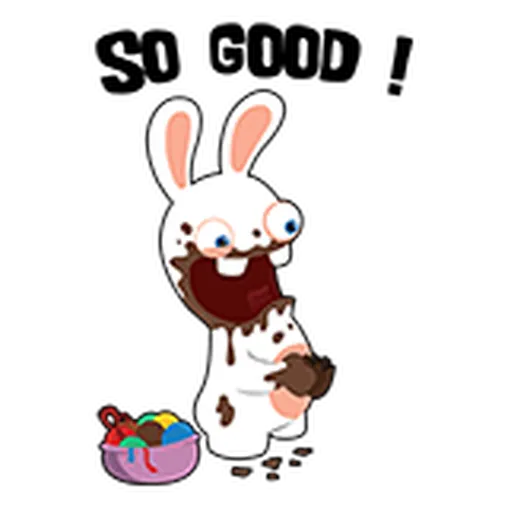 Rayman Rabbid - Sticker 15