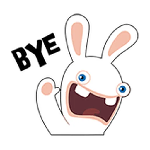 Rayman Rabbid - Sticker 22