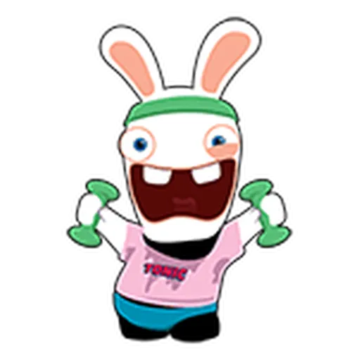 Rayman Rabbid - Sticker 17
