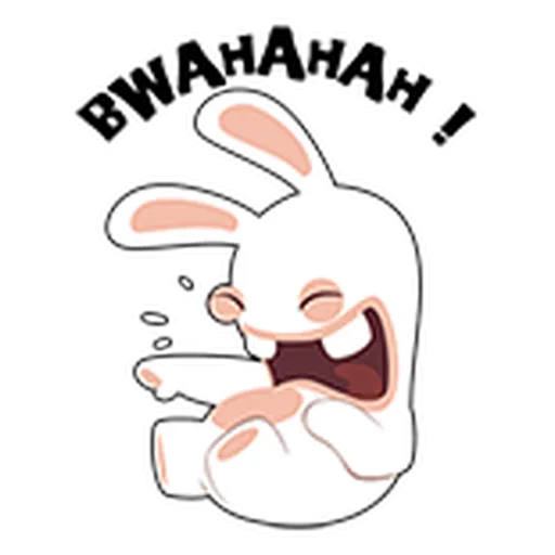 Rayman Rabbid - Sticker 14