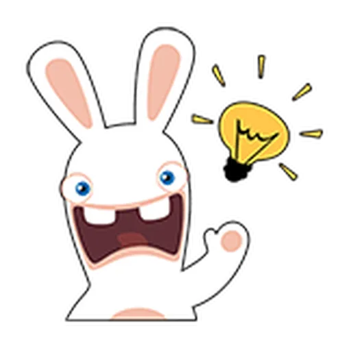 Rayman Rabbid - Sticker 20