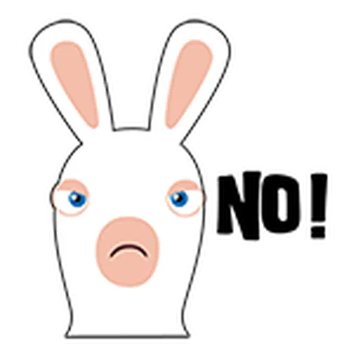 Rayman Rabbid - Sticker 23