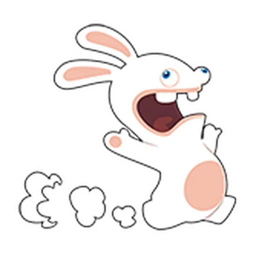 Rayman Rabbid - Sticker 16