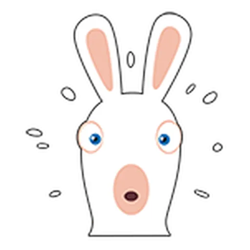Rayman Rabbid - Sticker 28