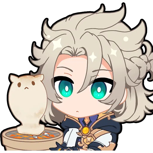 Genshin Impact Traveller Abyss Whatsapp Stickers Stickers Cloud