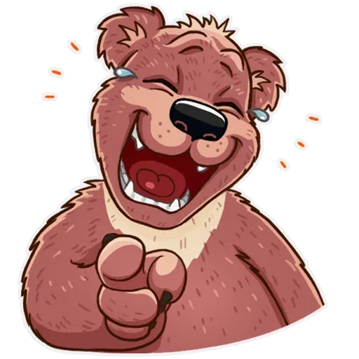 Bear play - Sticker 12