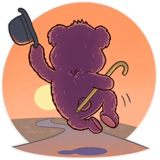 Bear play - Sticker 17