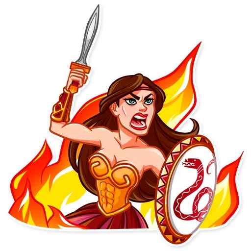Warriors Queen - Sticker 15