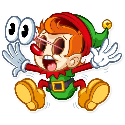 Christmas Elf - Sticker