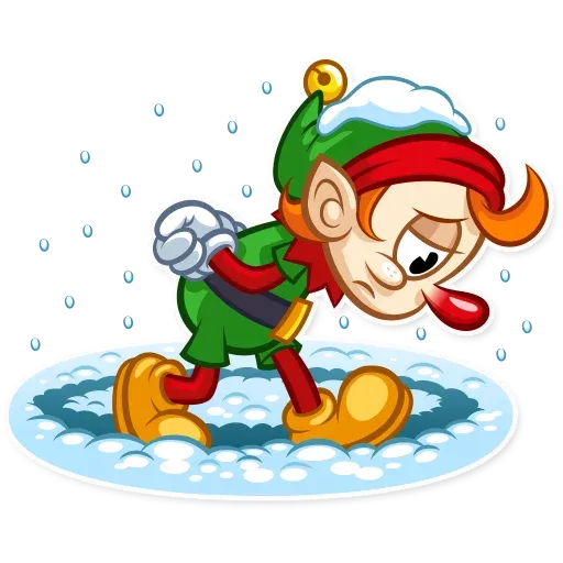 Christmas Elf - Sticker 28