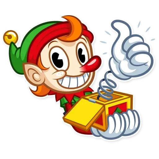 Christmas Elf - Sticker