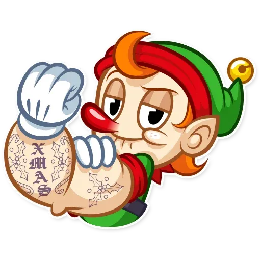 Christmas Elf - Sticker 19