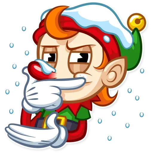Christmas Elf - Sticker 13