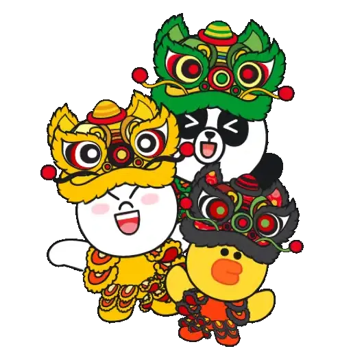 BROWN & FRIENDS  中國新年快樂 (CNY) - Sticker 19