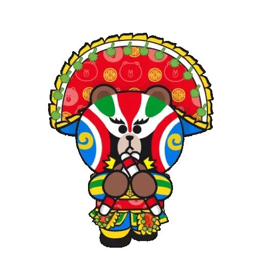 BROWN & FRIENDS  中國新年快樂 (CNY) - Sticker 20