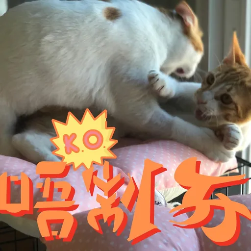 港短閪貓團（動作篇） - Sticker 16