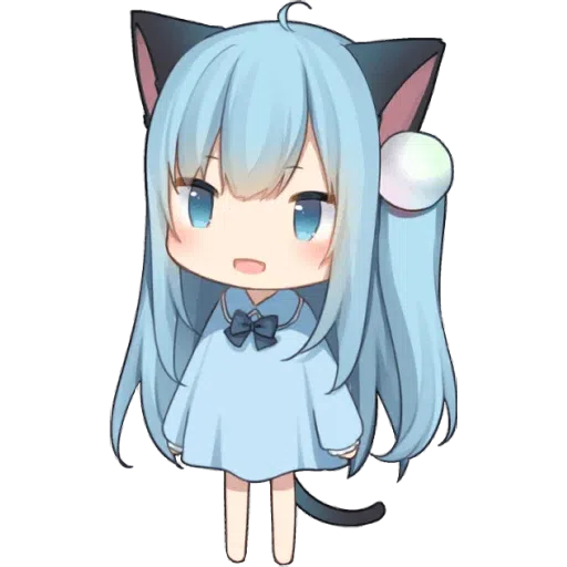 Nyanko🐾💙🤍 - Sticker 10