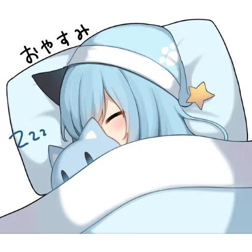 Nyanko🐾💙🤍 - Sticker 14