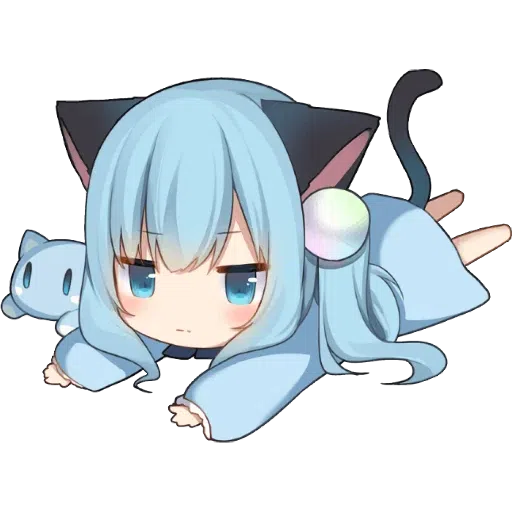 Nyanko🐾💙🤍 - Sticker 9