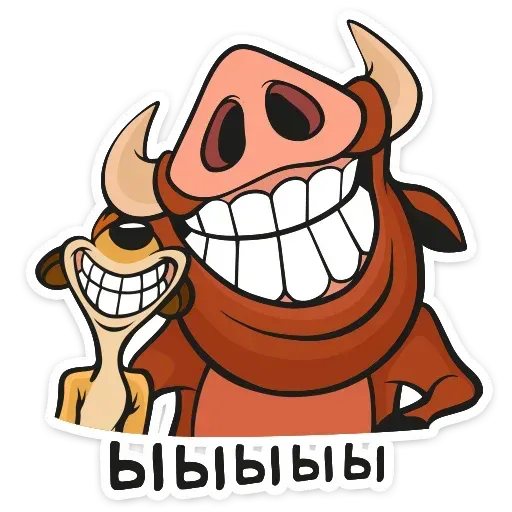 Timon and Pumba - Sticker 9