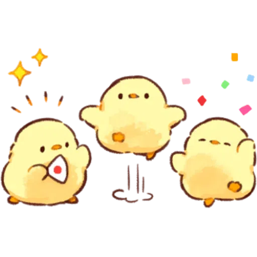 soft and cute chick 06 - Sticker 30