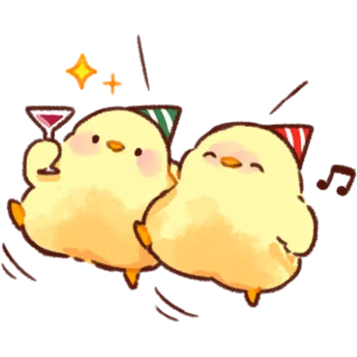 soft and cute chick 06 - Sticker 10