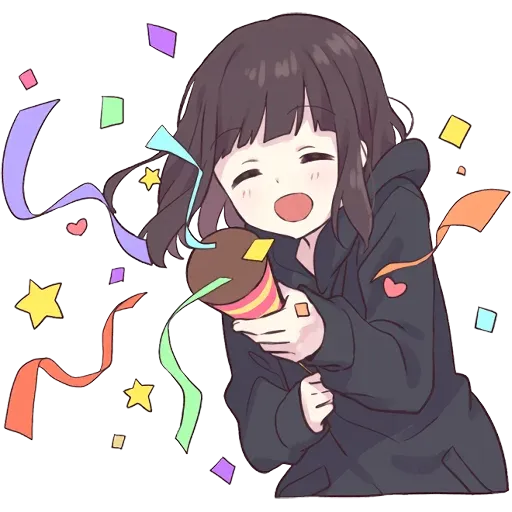 Chica anime 4 - Sticker 15