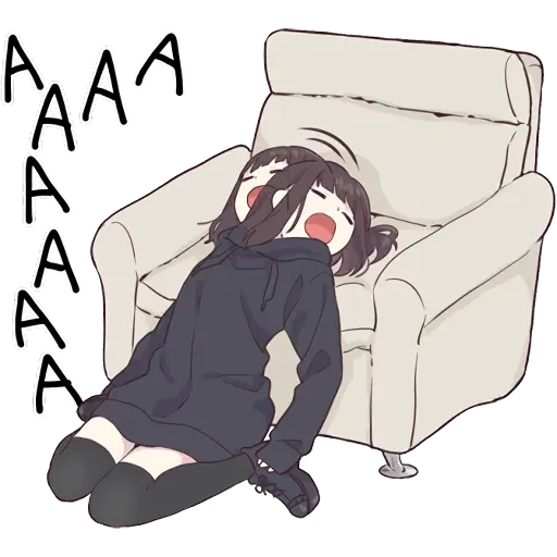 Chica anime 4 - Sticker 9