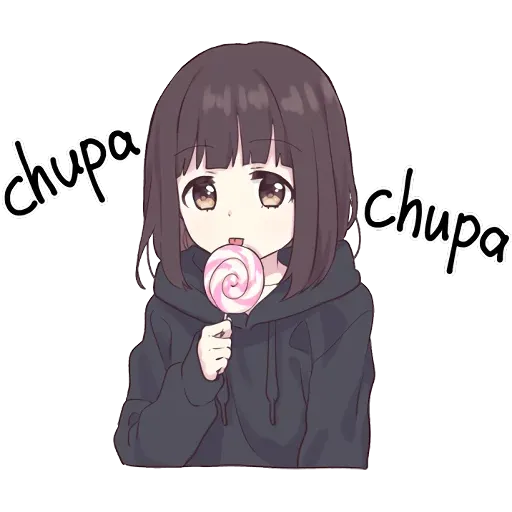 Chica anime 4 - Sticker 13