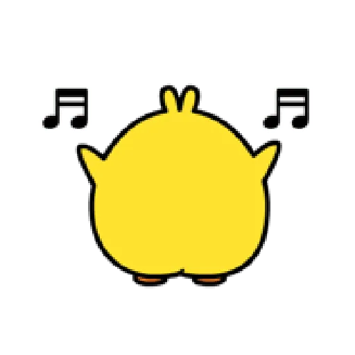 Plump Little Chick 1 - Sticker 24