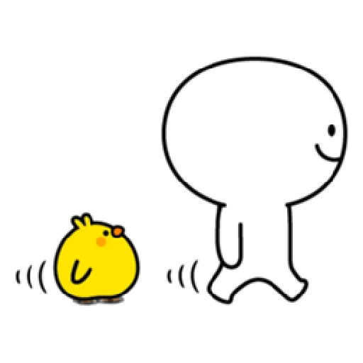 Plump Little Chick 1 - Sticker 18
