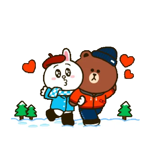 BROWN New Year's Animated Stickers (新年, CNY) GIF* - Sticker 18