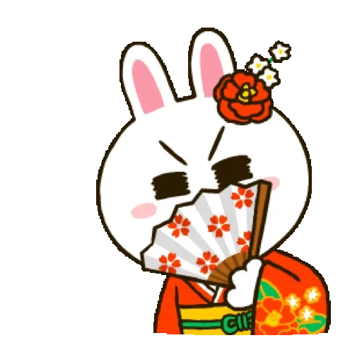 BROWN New Year's Animated Stickers (新年, CNY) GIF* - Sticker 20