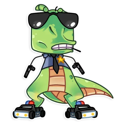 The almost good dinosaur - Sticker 9