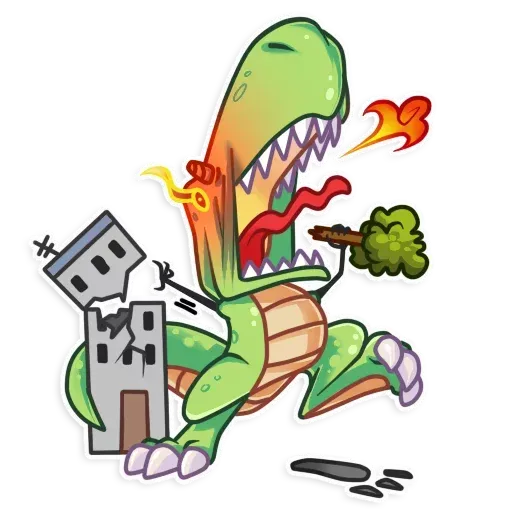The almost good dinosaur - Sticker 11
