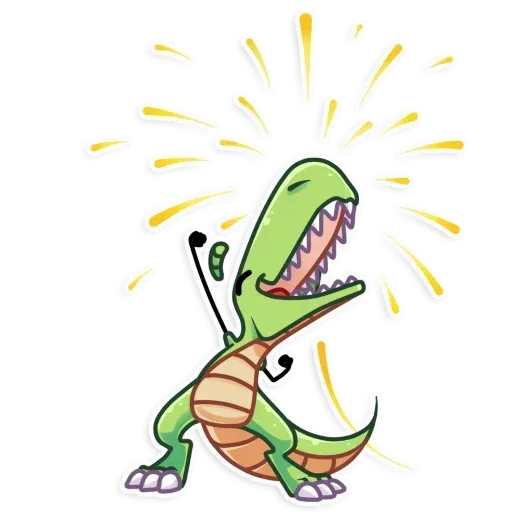 The almost good dinosaur - Sticker 15