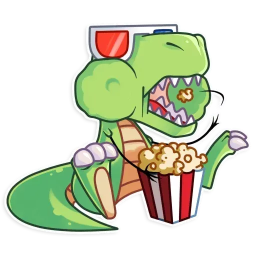 The almost good dinosaur - Sticker 24