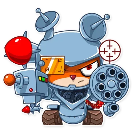 Шкодливая белка - Sticker 18