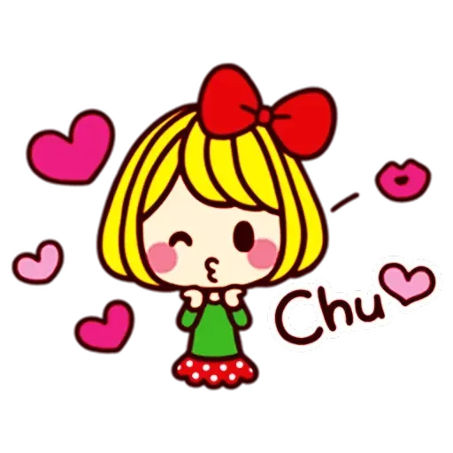 Girl and cat II - Sticker 10