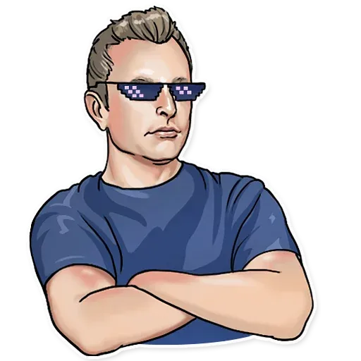 Elon Musk - Sticker 22