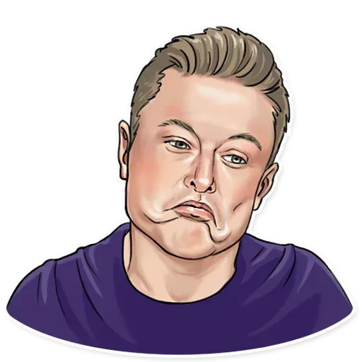 Elon Musk - Sticker 19