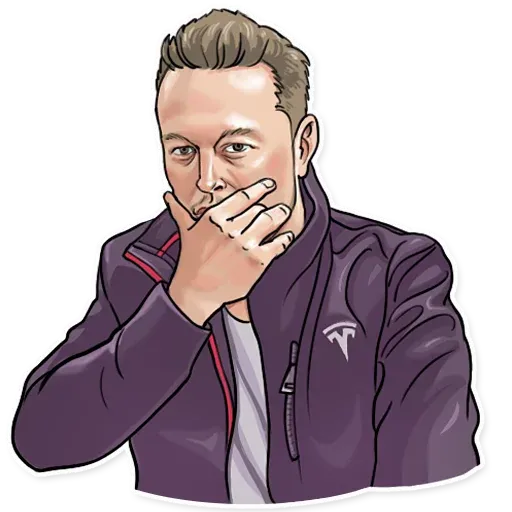 Elon Musk - Sticker 25