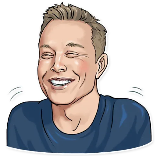 Elon Musk - Sticker 26