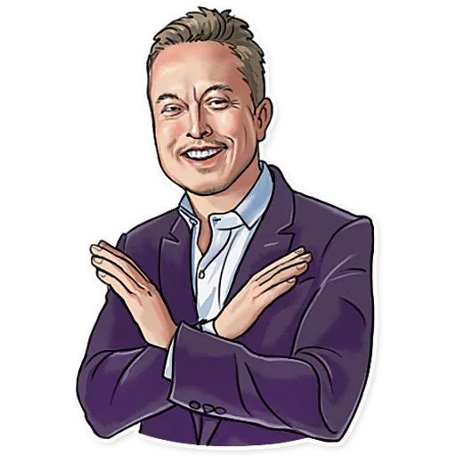 Elon Musk - Sticker 29