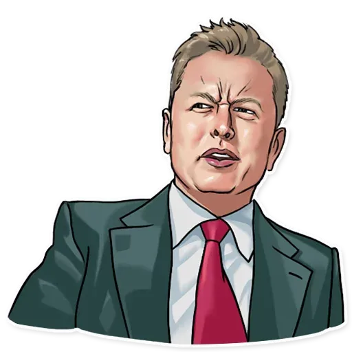 Elon Musk - Sticker 16