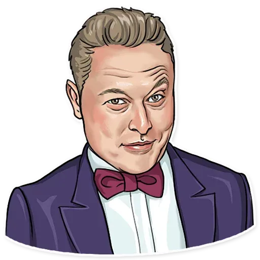 Elon Musk - Sticker 17