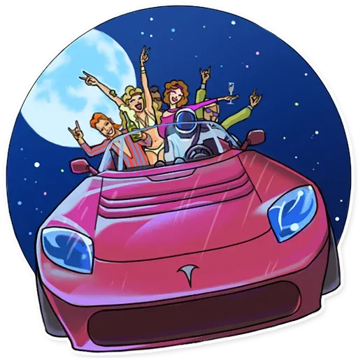 Elon Musk - Sticker 18