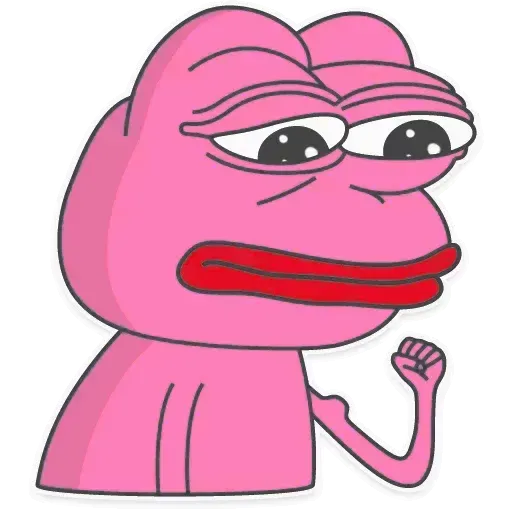 Pink Pepe 2 - Sticker 25